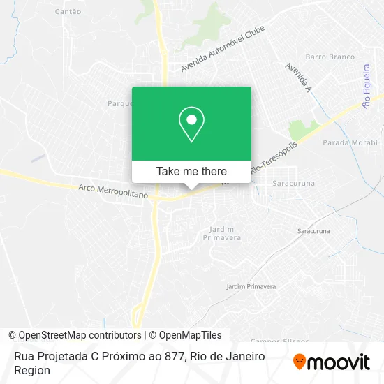 Rua Projetada C Próximo ao 877 map