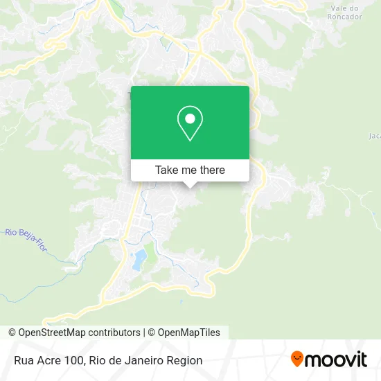 Rua Acre 100 map