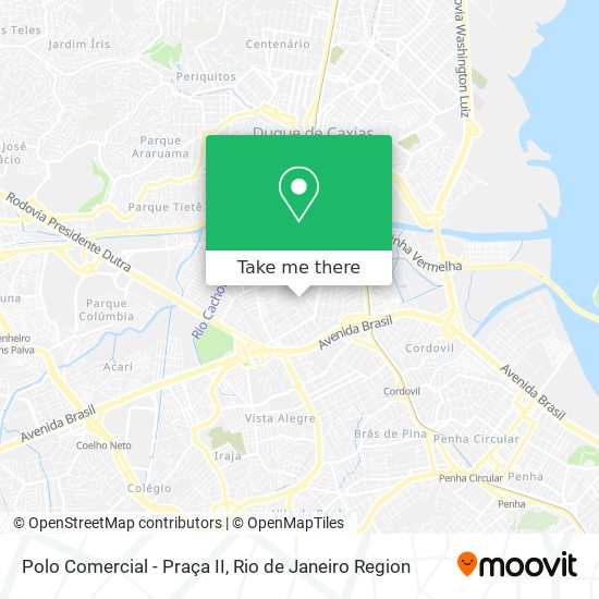 Mapa Polo Comercial - Praça II