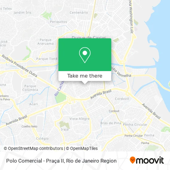 Polo Comercial - Praça II map