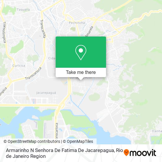 Armarinho N Senhora De Fatima De Jacarepagua map