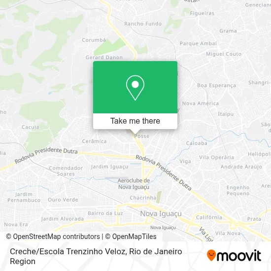 Creche/Escola Trenzinho Veloz map