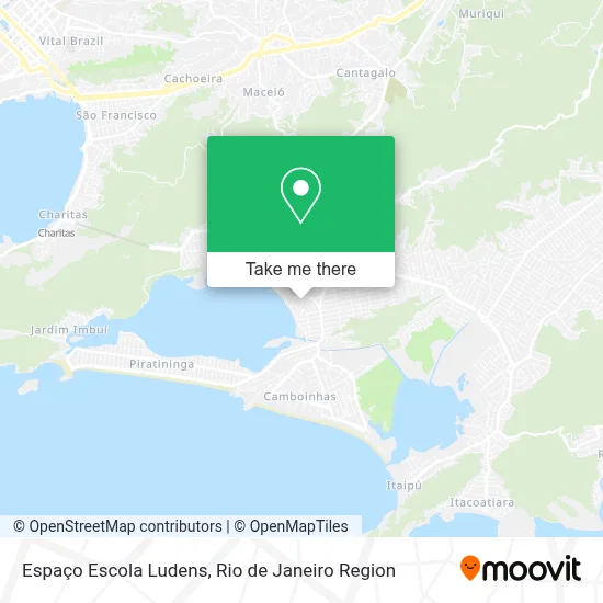 Espaço Escola Ludens map