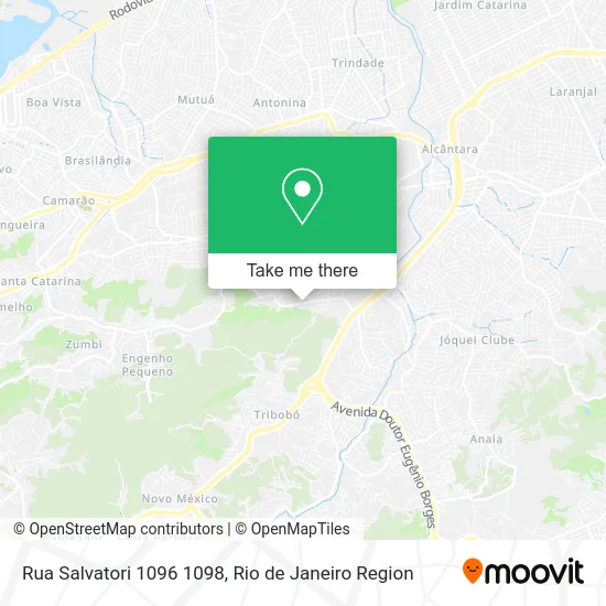 Rua Salvatori 1096 1098 map