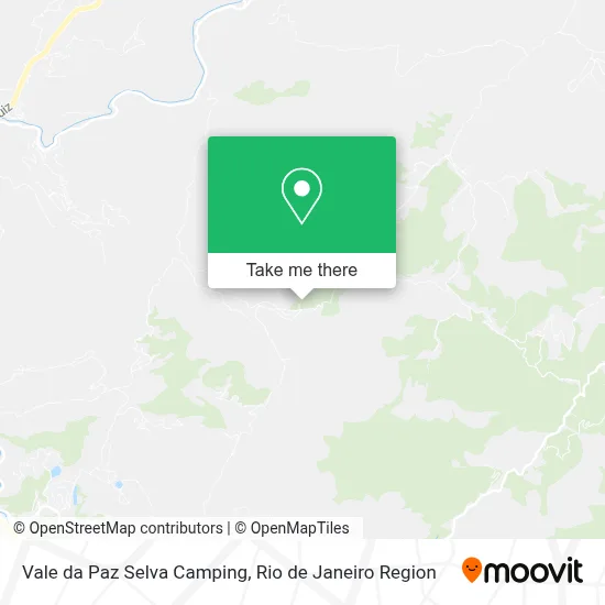 Vale da Paz Selva Camping map
