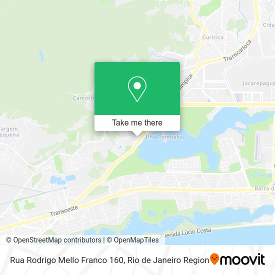 Rua Rodrigo Mello Franco 160 map