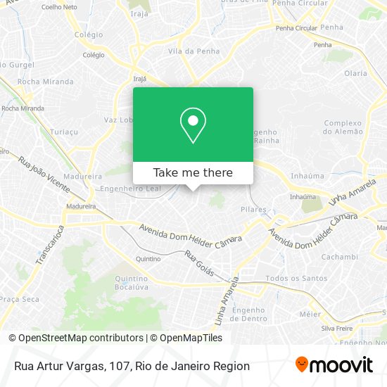 Rua Artur Vargas, 107 map