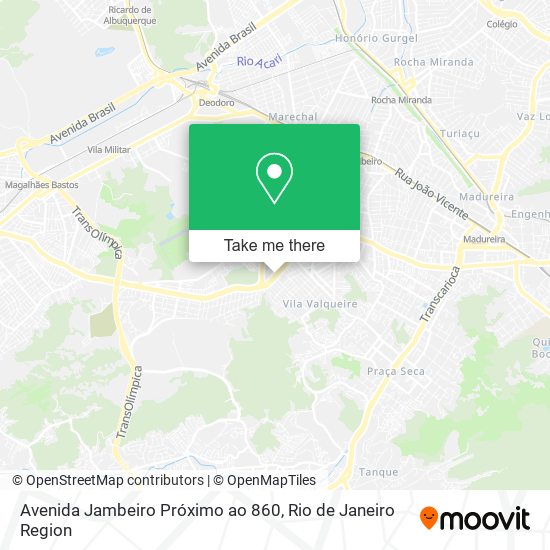 Avenida Jambeiro Próximo ao 860 map