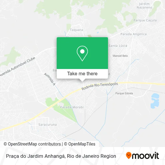 Praça do Jardim Anhangá map
