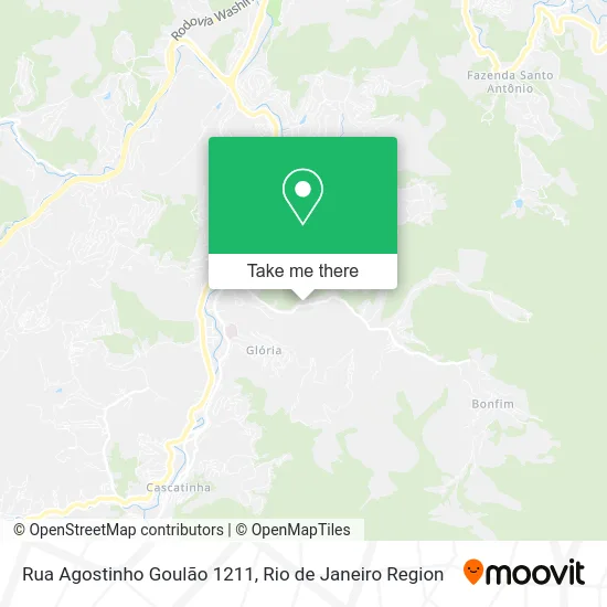 Rua Agostinho Goulão 1211 map