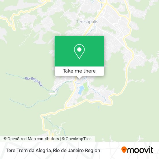 Tere Trem da Alegria map