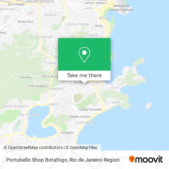 Portobello Shop Botafogo map