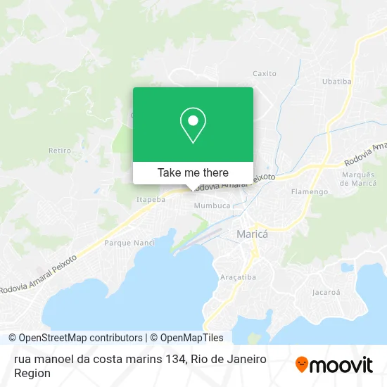 rua manoel da costa marins 134 map