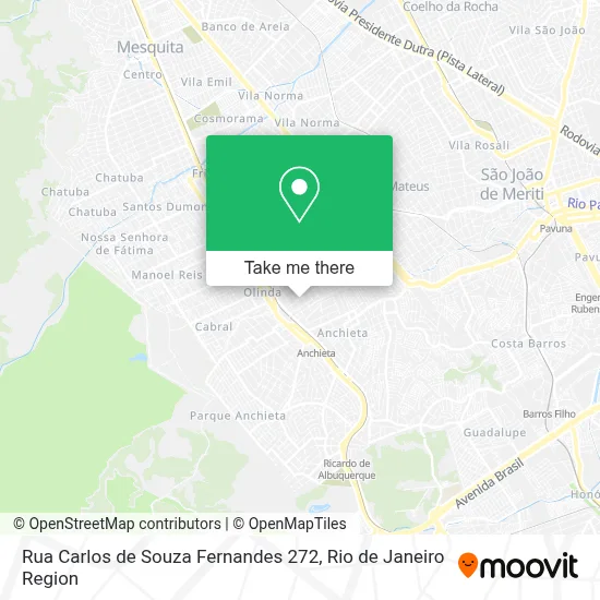 Rua Carlos de Souza Fernandes 272 map