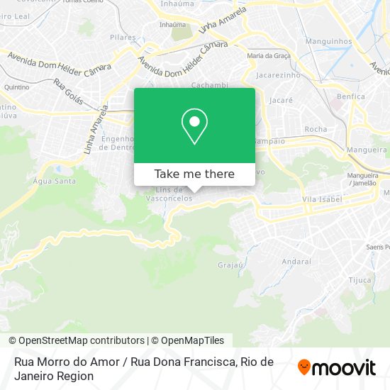 Rua Morro do Amor / Rua Dona Francisca map