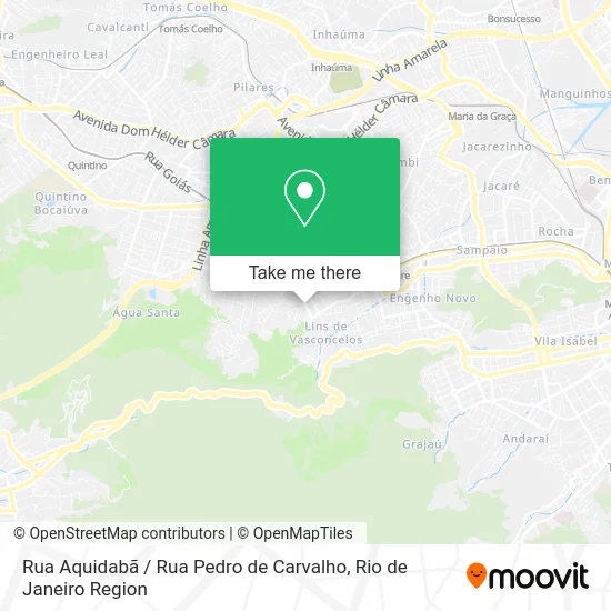 Rua Aquidabã / Rua Pedro de Carvalho map
