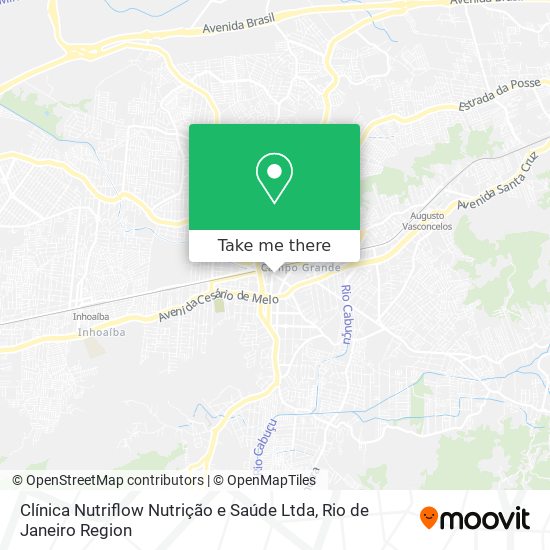 Clínica Nutriflow Nutrição e Saúde Ltda map