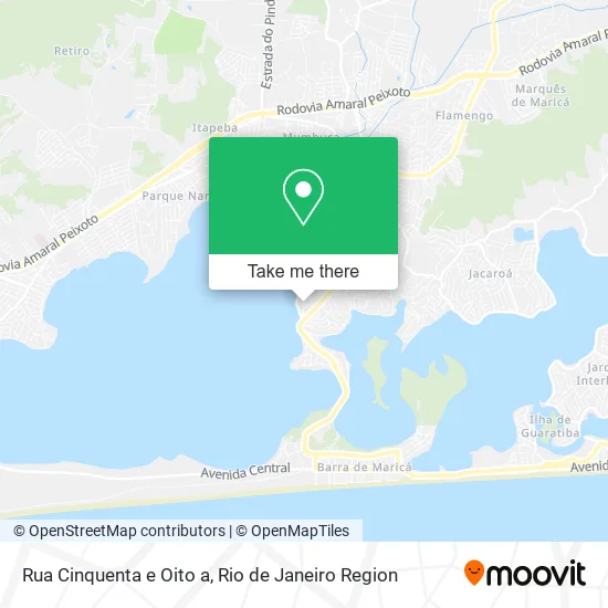 Rua Cinquenta e Oito a map