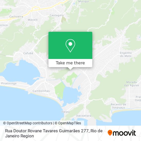 Rua Doutor Rovane Tavares Guimarães 277 map