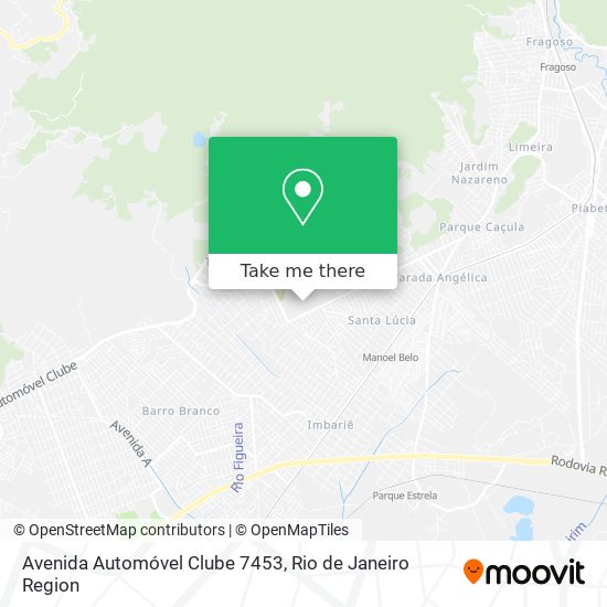 Mapa Avenida Automóvel Clube 7453