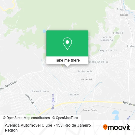 Avenida Automóvel Clube 7453 map