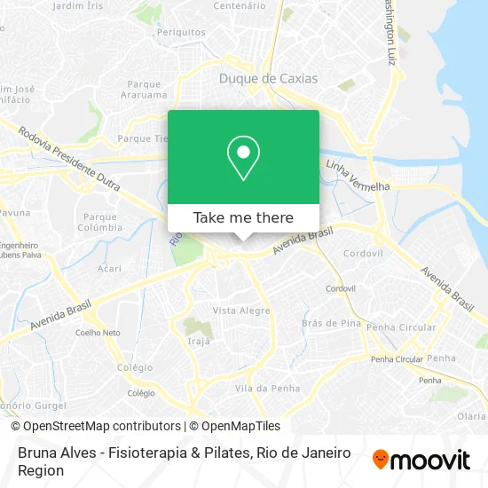 Bruna Alves - Fisioterapia & Pilates map