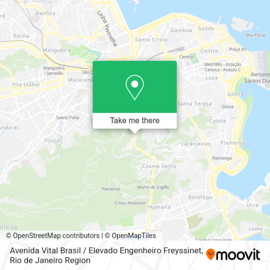 Avenida Vital Brasil / Elevado Engenheiro Freyssinet map
