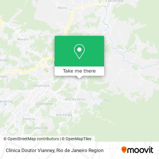 Clínica Doutor Vianney map