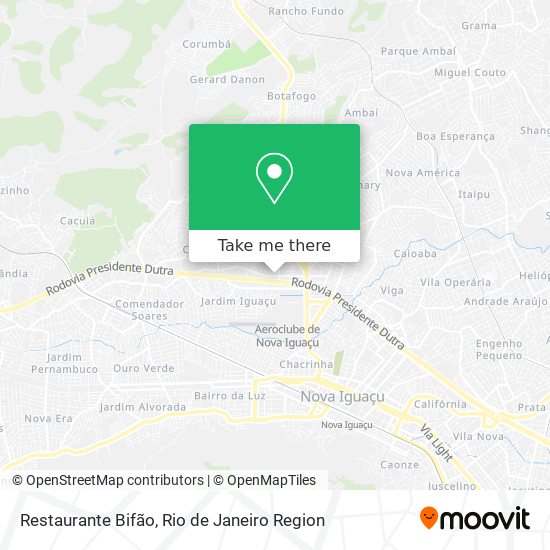 Restaurante Bifão map