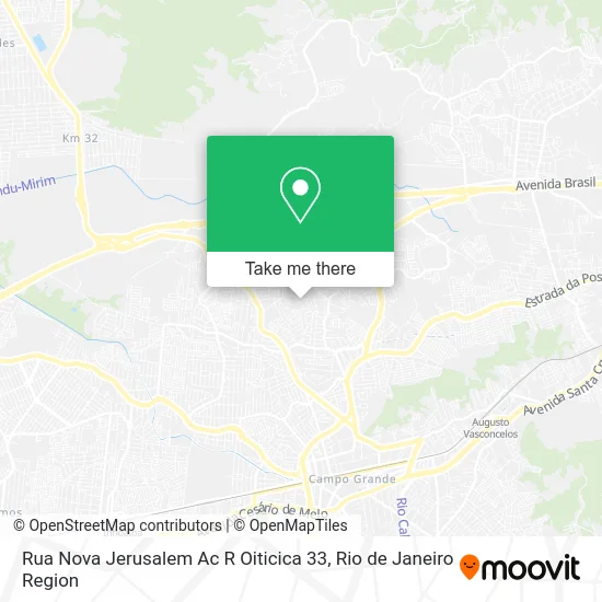 Rua Nova Jerusalem Ac R Oiticica 33 map
