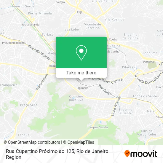 Rua Cupertino Próximo ao 125 map