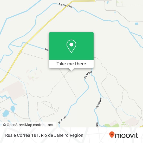 Mapa Rua e Corrêa 181