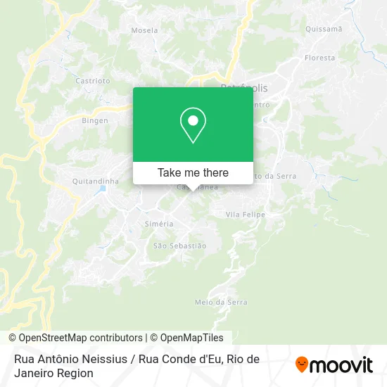 Rua Antônio Neissius / Rua Conde d'Eu map