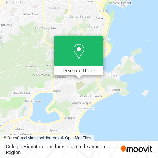 Colégio Bionatus - Unidade Rio map