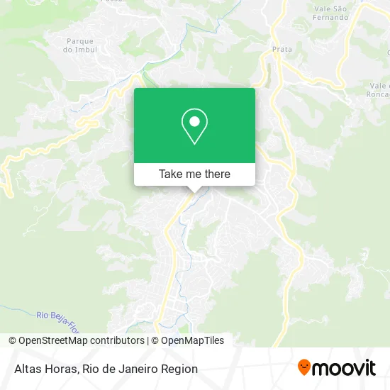 Altas Horas map