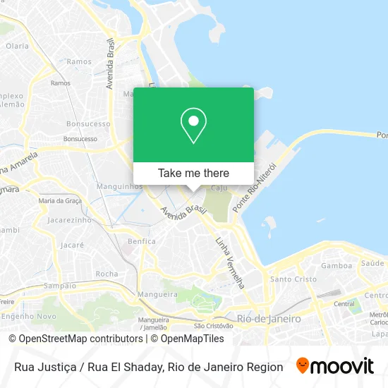 Rua Justiça / Rua El Shaday map
