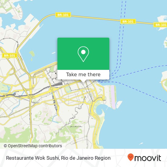 Restaurante Wok Sushi map