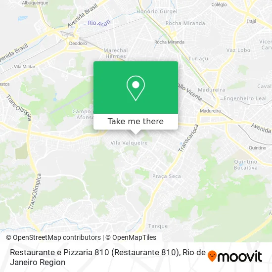 Restaurante e Pizzaria 810 (Restaurante 810) map