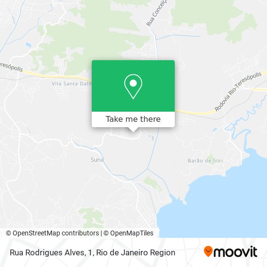 Rua Rodrigues Alves, 1 map