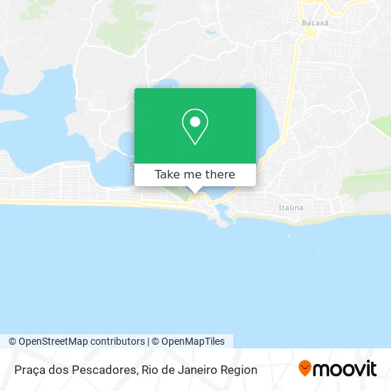 Praça dos Pescadores map