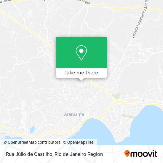 Rua Júlio de Castilho map