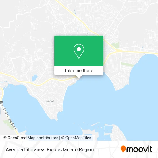 Avenida Litorânea map