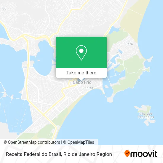 Receita Federal do Brasil map