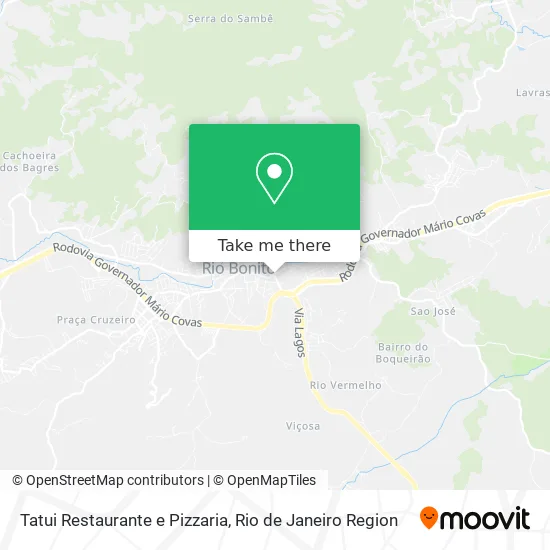 Tatui Restaurante e Pizzaria map
