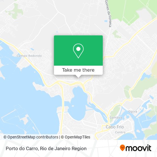 Porto do Carro map