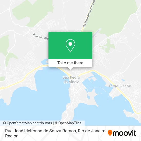 Rua José Idelfonso de Souza Ramos map