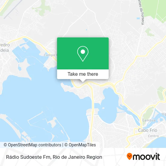 Rádio Sudoeste Fm map