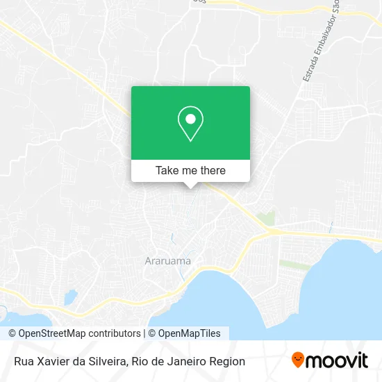 Rua Xavier da Silveira map