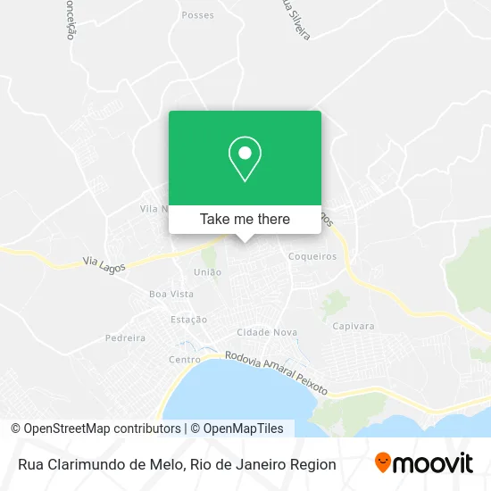 Rua Clarimundo de Melo map