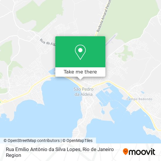 Rua Emílio Antônio da Silva Lopes map